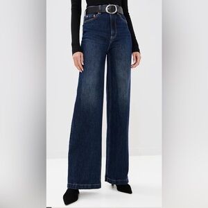 Pistola Lana High Rise Wide Leg Jeans in Elevation- size 31